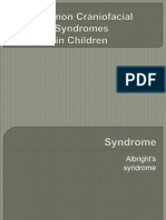 Common Craniofacial Syndromes