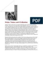 Fichte: Nature and Civilization