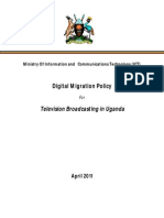 Digital Migration Policy in Uganda