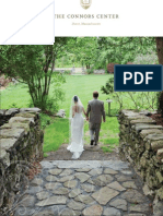 Connors Center Wedding Brochure