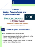 Macroeconomics - Mankew - Chapter 7 - Economic Growth