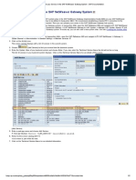 Activate Your Service in The Sap Netweaver Gateway System