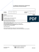 University of Cambridge International Examinations International General Certificate of Secondary Education