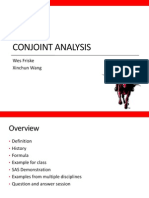 Conjoint Analysis