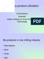 Rice Mill By-Product Utilization by S.Sulochana