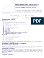 National Iodine Deficiency Disorder PDF