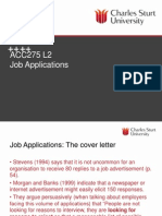 Job Application Presentation