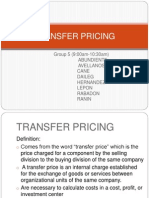 Transfer Pricing