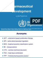 Pharmaceutical Development