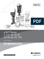 Technical Catalogue eSV-SpecialVersion 50-60Hz