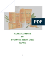 Market Analysis of Everyuth Derma Care Range