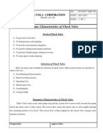 Dynamic Per - Check Valve