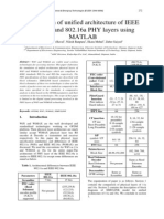 802.11a and 802.16a Simulink