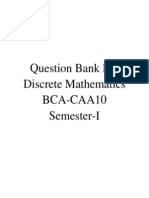 Discrete Mathematics Questions