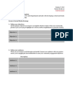 SocialMedia Strategy Template