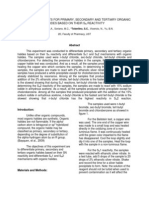 Classification Tests For Organic Halides