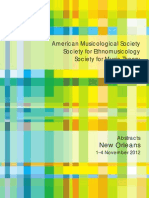 AMS Abstracts 2012