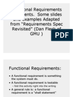 Functional Requirements