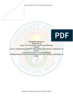 Morphology and Life Cycle of Puccinia and The Symptoms of Smuts