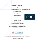 Operation Management & Supply Chain Management in Philips India Final-Smu
