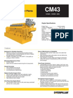 CM43 10,530 - 14,040 Kwe 500rpm 50Hz