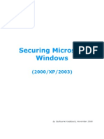 Securing Microsoft Windows