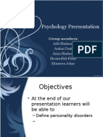 Personality Disorders