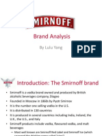 Smirnoff Vodka Brand Analysis