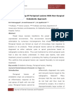 Healing of Periapical Lesion