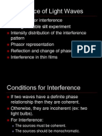 Interference of Light Waves