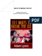 101 Ways To Break The Ice - Adam Lyons