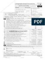 NCTA 2012 Form 990 Tax Return