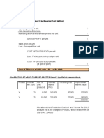 Joint Product & By-Product Examples