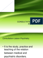 C-L Psychiatry or Clinical Liaison Psychiatry