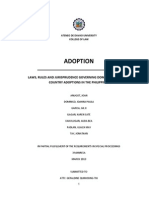 Adoption: Laws, Rules and Jurisprudence Governing Domestic and Inter-Country Adoptions in The Philippines