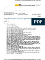 Diagnostico Backup Switch 320D GKL