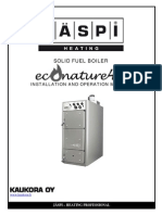 Solid Fuel Boiler: Installation and Operation Manual
