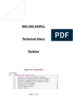 Technical Diary Turbine KSK