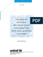 Integrating Economic and Social Policy: Good Practices From High-Achieving Countries