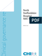 University of North Staffordshire CHI Report 