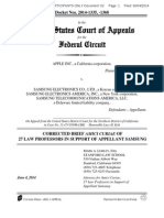 Apple v. Samsung (The Merits Appeal) - Professors' Amicus Brief