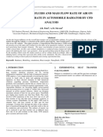 Effect of Nanofluids and Mass Flow Rate of Air On Heat Transfer Rate in Automobile Radiator by CFD Analysis