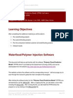 Module 6a - Polymer Water Flood Predictive Model (PFPM) Software