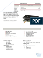 Analog Servo Drive: Description Power Range