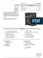 Analog Servo Drive: Description Power Range