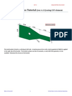Plane Stress CST Tutorial