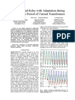 Differential Relay With Adaptation During Saturation Period