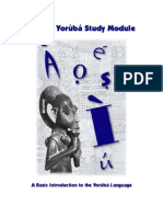 APRENDER SALUDOS Y RESPUESTAS AL HABLAR O ESCRIBIR EN YORUBA (Diccionario) PDF