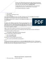 Phrasal Verbs Grammar PDF