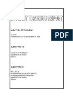 Industrial Training Report